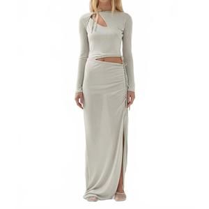 NEW ALOHAS doi maxi dress in gray